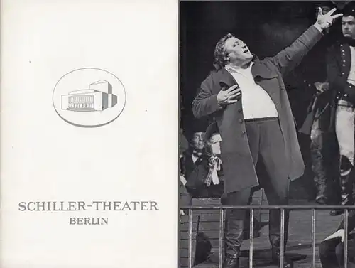 Schiller Theater Berlin. - Boleslaw Barlog (Intendanz). - Büchner, Georg: Dantons Tod. Spielzeit 1967 -1968. Inszenierung: Liviu Ciulei. Mit u. a.. Hans-Dieter Zeidler, Klaus Nägelen...