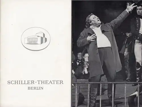 Schiller Theater Berlin.   Boleslaw Barlog (Intendanz).   Büchner, Georg: Dantons Tod. Spielzeit 1967  1968. Inszenierung: Liviu Ciulei. Mit u. a.. Hans.. 