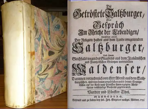 Urlsperger, Samuel (Vorrede und Herausgeber der Continuation) / Bolzii und Gronau (Prediger der Tage Register): Zweyte, dritte und vierte Continuation der ausführlichen Nachricht von denen.. 