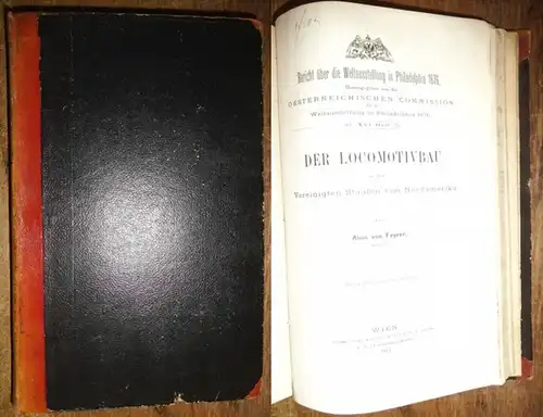 Eisenbahn.   Pontzen, Ernest / Feyrer, Alois von: Ernest Pontzen: Das Eisenbahnwesen in den Vereinigten Staaten von Amerika mit besonderer Berücksichtigung des Oberbaues, der.. 