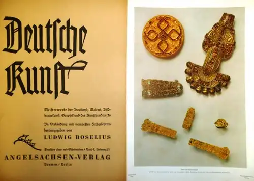 Roselius, Ludwig ; Biermann, Georg ; Hanfstaengl, Eberh. ; Schmidt, Robert ; Stange, Alfred ; Winkler, Friedrich (Hrsg.): Deutsche Kunst. Meisterwerke der Baukunst, Malerei, Bildhauerkunst, Graphik und des Kunsthandwerks. Band III Lieferung 1-12. 