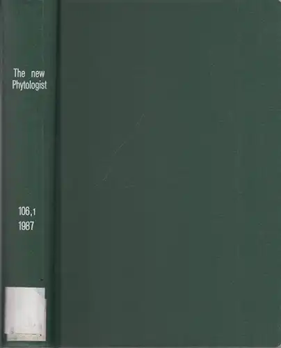 Tansley, Arthur (Founded in 1902). - Ayres, P.G. / Briggs, D. / Dale, J.E. / Duckett, J.G. / Lewis, D.H. / Mansfield, T.A. / Stribley, D. P. / Syrett, P.J. / West, R. G. / Yeoman, M.M. / I.H. Rorison / J.P. Grime / R. Hunt / G.A.F. Hendry / D.H. Lewis (Ed
