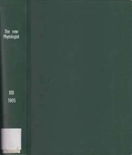 Tansley, Arthur (Founded in 1902). - Ayres, P.G. / Briggs, D. / Dale, J.E. / Duckett, J.G. / Lewis, D.H. / Mansfield, T.A. / Stribley, D. P. / Syrett, P.J. / West, R. G. / Yeoman, M.M. (Editors) // D.G.Roberts, A.J. McComb and J. Kuo) / W.Armstrong and P.