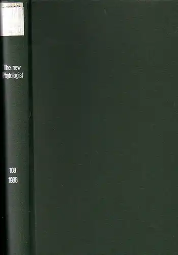 Tansley, Arthur (Founded in 1902). - Ayres, P.G. / Briggs, D. / Dale, J.E. / Duckett, J.G. / J.F. Farrar / Lewis, D.H. / Mansfield, T.A. / Stribley, D. P. / Syrett, P.J. / West, R. G. / Yeoman, M.M. (Editors) // Sara P. Stubblefield and T.N. Taylor / J.A.