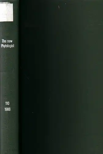 Tansley, Arthur (Founded in 1902). - Ayres, P.G. / Briggs, D. / Dale, J.E. / Duckett, J.G. / J.F. Farrar / Lewis, D.H. / Mansfield, T.A. / Stribley, D. P. / Syrett, P.J. / West, R. G. / Yeoman, M.M. (Editors) // John A. Raven and Richard J. Geider / A.D. 