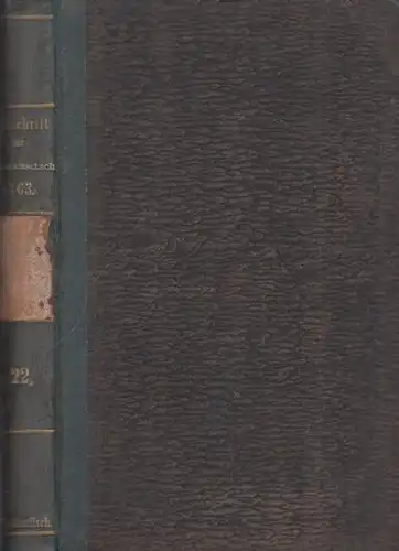 Zeitschrift für die gesammten Naturwissenschaften.   C. Giebel / W. Heintz / M. Siewert (Red.): Zeitschrift für die gesammten (gesamten) Naturwissenschaften. Herausgegeben von dem.. 