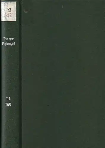 Tansley, Arthur (Founded in 1902). - Ayres, P.G. / Briggs, D. / Dale, J.E. / Duckett, J.G. / J.F. Farrar / A.H. Fitter / J.R. Gallon / Lewis, D.H. / Mansfield, T.A. / D. Sanders / Stribley, D. P. / West, R. G. / Yeoman, M.M. (Editors) // S.E. Smith and F.