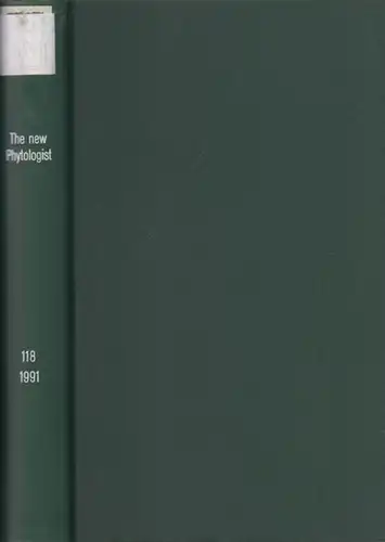 Tansley, Arthur (Founded in 1902). - Alexander, I.J. / Ayres, P.G. / Briggs, D. / Dale, J.E. / Duckett, J.G. / J.F. Farrar / A.H. Fitter / J.R. Gallon / Lewis, D.H. / Mansfield, T.A. / D. Sanders / West, R. G. / Yeoman, M.M. (Editors) // A.D. Boney / S.H.