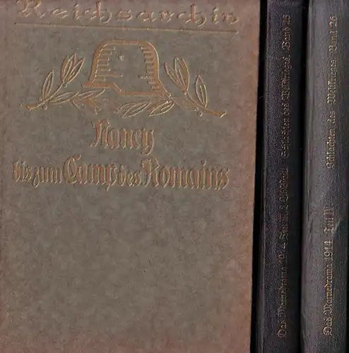 Reichsarchiv (Hrsg.) Beumelberg, Werner ; Friedeburg, Friedrich von ; Bose, Thilo v. ; Reinhold ; Behrmann, Franz ; Erich von Tschischwitz u.a. (Bearb. Und Verfasser):.. 