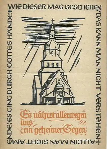 Berlin-Spandau: Jahresbericht 1948/49 des evangelischen Johannesstifts Berlin-Spandau. Es nähret allerwegen uns ein geheimer Segen. 
