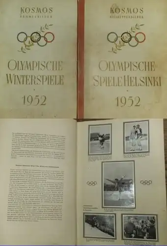 Kosmos Zigarettenbilder: Olympische Spiele Helsinki 1952. Olympische Winterspiele 1952. 