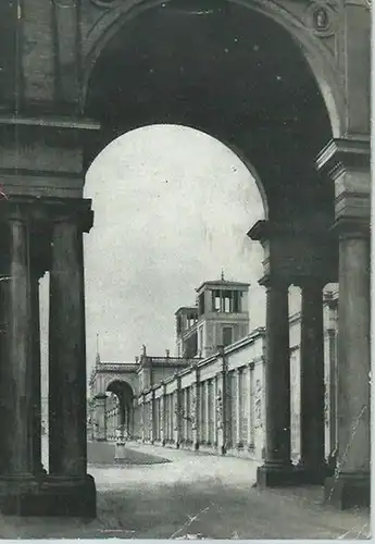 Potsdam-Sanssouci. - Eckardt, Götz: Die Orangerie in Sanssouci. Herausgeber: Staatliche Schlösser und Gärten, 1958. 