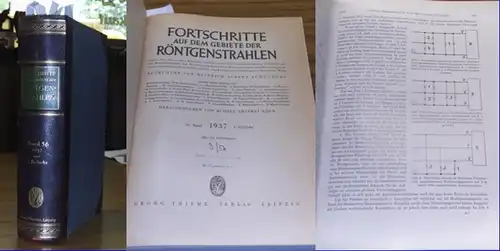 Fortschritte auf dem Gebiet der Röntgenstrahlung. - Heinrich Albers-Schönberg (Begr.), Rudolf Grashey-Köln (Hrsg.): Fortschritte auf dem Gebiet der Röntgenstrahlen. - 56. Band 1937 2. Halbjahr...