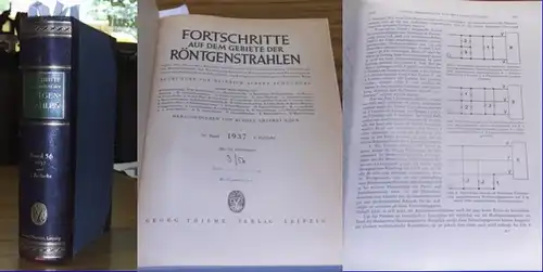 Fortschritte auf dem Gebiet der Röntgenstrahlung.   Heinrich Albers Schönberg (Begr.), Rudolf Grashey Köln (Hrsg.): Fortschritte auf dem Gebiet der Röntgenstrahlen.   56..