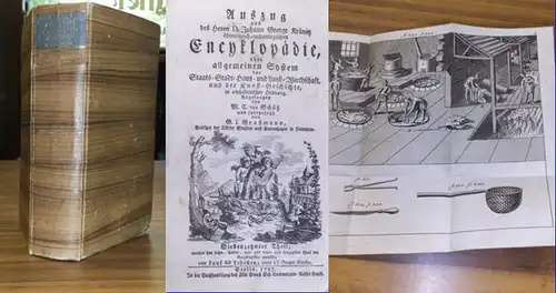 Krünitz, Johann Georg / M. C. von Schütz, G. Graßmann (Hrsg.): Auszug aus des Herrn D. Johann Georg Krünitz ökonomisch technologischen Encyklopädie, oder allgemeinen System.. 