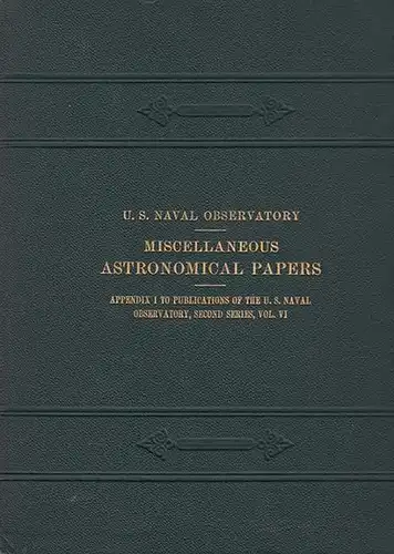 Eichelberger, W.S: The Mass of Titan. By W.S. Eichelberger. From Observations of Hyperion made bay Asaph Hall in 1884-1885.  (=Miscellaneous Astronomical Papers by Member of the Naval Observatory Staff ; Appendix I.). 