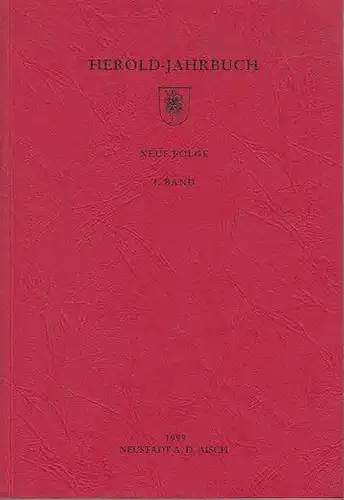 Herold. - Bahl, Peter und Henning, Eckart (Hrsg.): Herold-Jahrbuch, Neue Folge 4. Band. 