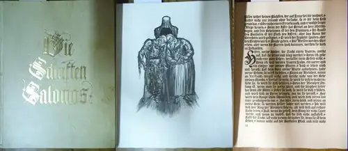 Goldschmitt, Bruno: Signierte Vorzugsausgabe! - Die Schriften Salomos. (= 10. Band der Reihe Meisterwerke der Weltliteratur mit OriginalGraphik ). 