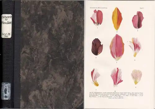 Zeitschrift für Pflanzenzüchtung.   Fruwirth, C. (Begründer) // Husfeld, B. (Schriftwalter); Kappert, H.; Nilsson Ehle, H.; Roemer, Th.; Rudloff, C.F.; Rudorf, W.; Tschermak, E.v.. 