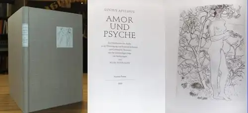 Hoffmann, Felix (Illu.).   Apulejus [Apuleius Madaurensis, Lucius]: Amor und Psyche.  Ein Märchen aus der Antike in der Übertragung von Reinhold Jachmann und.. 