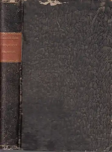 Aurelius Victor, Sextus; Eutropius, Rufus, Messalla Corvinus: Historiae Romanae Scriptores Minores Sex. Aur. Victor, Sex. Rufus Eutropius, Messala Corvinus. Ad Optimas Editiones Collati Praemittitur Notitia Literaria  accedit Index Studiis Societatis Bipo