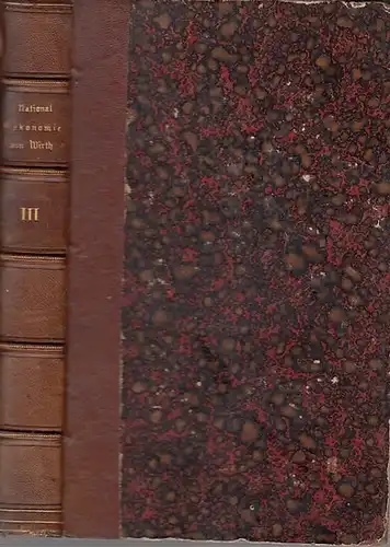 Wirth, Max: Handbuch des Bankwesens. (= Grundzüge der Nationalökonomie, Band 3). 