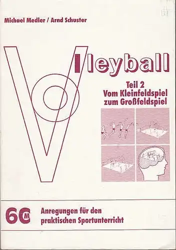 Medler, Michael / Arnd Schuster: Volleyball Teil 2: Vom Kleinfeldspiel  zum Großfeldspiel. 