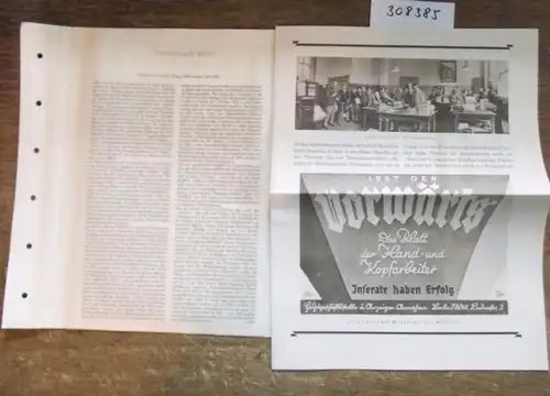 BerlinArchiv herausgegeben von Hans Werner Klünner und Helmut Börsch Supan.   Vorwärts Verlag (Hrsg.): Zeitungsstadt Berlin. Prospekt des Vorwärts   Verlages, Berlin 1928.. 