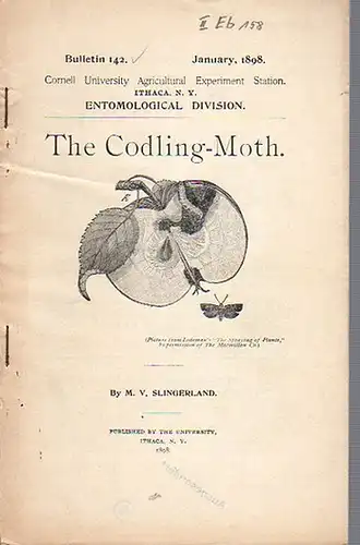 Slingerland, M. V: The Codling-Moth. (= Bulletin 142, January, 1898. Cornell University Agricultural Experiment Station. Ithaca, N. Y. Entomological Division). 