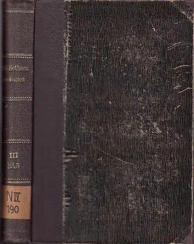 Taschenberg, O: Bibliotheca Zoologica II. : Verzeichnis der Schriften über Zoologie welche in den periodischen Werken enthalten und vom Jahre 1861 - 1880 selbständig erschienen...