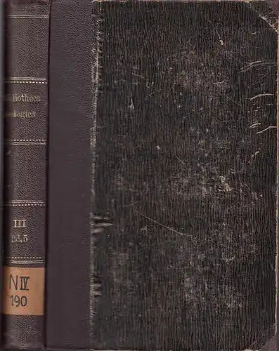 Taschenberg, O: Bibliotheca Zoologica II. : Verzeichnis der Schriften über Zoologie welche in den periodischen Werken enthalten und vom Jahre 1861   1880 selbständig.. 