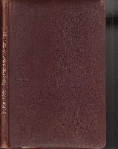 Wels, Kurt: Die patriotischen Strömungen in der deutschen Literatur des Dreissigjährigen Krieges, nebst Anhang: Das tyrtäische Lied bei Opitz und Weckherlin in ihrem gegenseitigen Abhängigkeitsverhältnis. 