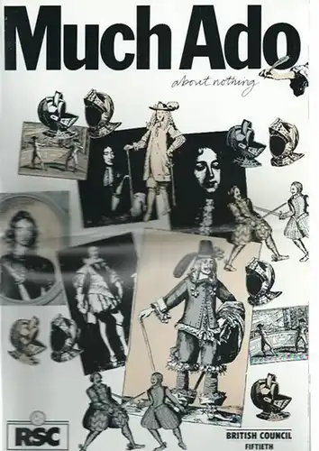 Shakespeare, William: Programmheft / program booklet: Much Ado about nothing   Viel Lärm um nichts. Directed by Terry Hands. Designed by Ralph Koltai. Costumes.. 