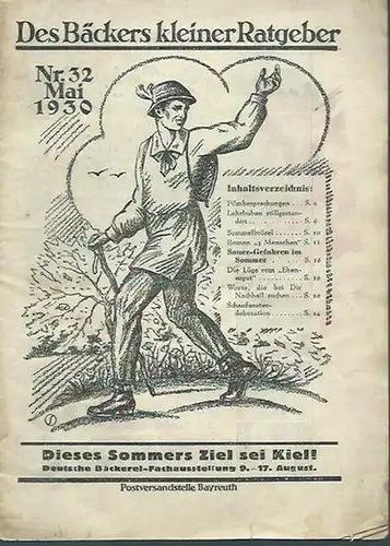 Des Bäckers kleiner Ratgeber. Mai 1930, Nr. 32