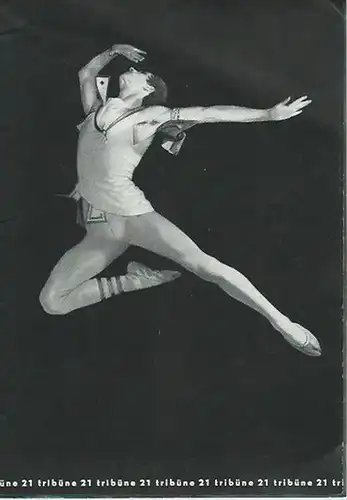 Tribüne, Berlin.   Direktion: Frank Lothar.   Audry, Colette: Programmheft zu: Soledad. Schauspiel in 3 Akten. Deutsch von Lore Kornell. Regie: Frank Lothar.. 