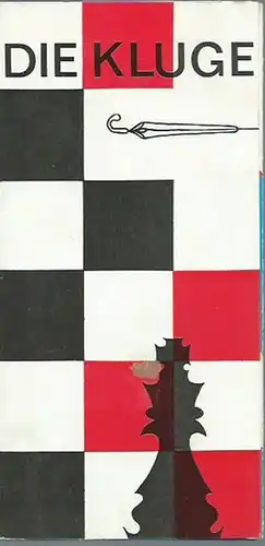 Theater der Freundschaft, Zentrales Kinder  und Jugendtheater der DDR, Berlin.   Intendant: Ilse Rodenberg.   Kahlau, Heinz: Programmheft zu: Die Kluge Susanne.. 