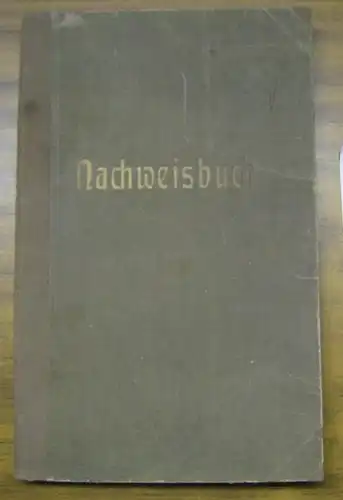 Bensch ( wohnhaft Landsberger Straße 97 in Berlin ): Nachweisbuch über Erwerb, Besitz und Abgabe von Papageien und Sittichen : Gesetz zur Bekämpfung der Papageienkrankheit (Psittacolis) und anderer übertragbarer Krankheiten. Vom 3. Juli 1934. 