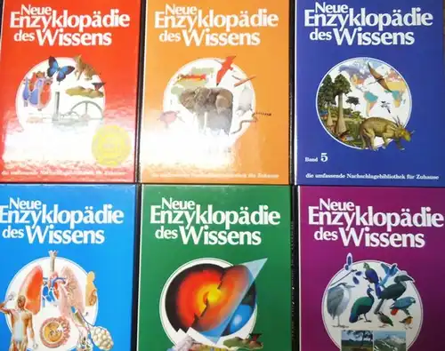 Lexikographisches Institut , München / Raab-Schrauder, Friederike (Red.): Neue Enzyklopädie des Wissens - Die umfassende Nachschlagebibliothek für Zuhause. 10 Bände komplett. 