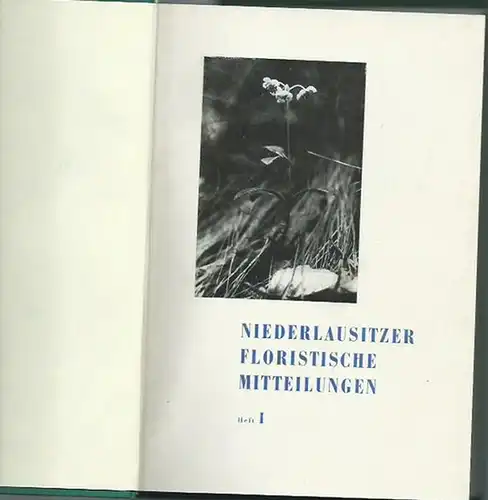 Niederlausitzer floristische Mitteilungen. Hefte 1-6, 1965 - 1971. 6 Hefte in 1 Band