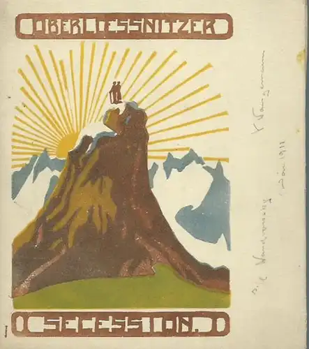 Oberloessnitzer Secession: Oberlössnitzer Secession. Jahrhundertblatt für Kunst und Ehe. Redaktion Klims und Kleims. Aus dem Inhalt: Un er ging Fuurrt. Roman aus dem Leben eines.. 