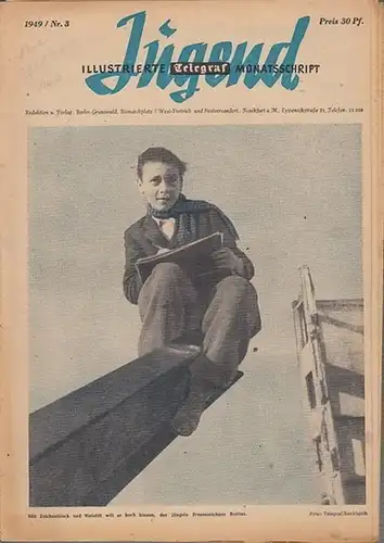 Jugend. Illustrierte Monatsschrift. Telegraf.   Günter Herrmann.   Kurt Mattick.   Joachim Ringelnatz.   Christian Morgenstern.   u. a: Jugend.. 