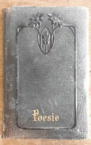 Poesiealbum von Anna Kaiser. Eingetragene Personen: Dina Metzger, Rösel (Rosa) Merkel   2 Einträge, Maria Lauinger, Käthe Lanz, Elise Schütz, Klara Selag, Elsa Jäger.. 