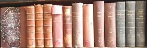 Hildebrand, Bruno (Gründer) / J. Conrad (Hrsg.) / Loening, Dr. Edg. / Lexis, W. / Elster, L. (Hrsg.).   Autoren: Franz Sarter, Kurt von.. 