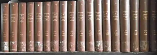 Hildebrand, Bruno (Gründer) / Johannes Conrad (Hrsg.).   Ad. Soetbeer / A. Meitzen / V. von Bojanowski / L. Pfeiffer / F. Frhr. V..