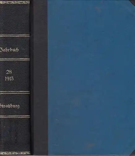 Deutsche Landwirtschaftsgesellschaft - Der Vorstand (Hrsg.). - Orth / Edler / Schulze / Fuhr und andere: Jahrbuch der Deutschen Landwirtschafts - Gesellschaft. Band 28, 1913. 