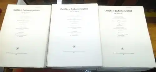 Deutsche Bücherei Leipzig (Bearb.): Deutsches Bücherverzeichnis 1978   1980 Verzeichnis der Verlagsschriften der DDR, der BRD und Westberlins sowie der deutschsprachigen Werke anderer Länder.. 