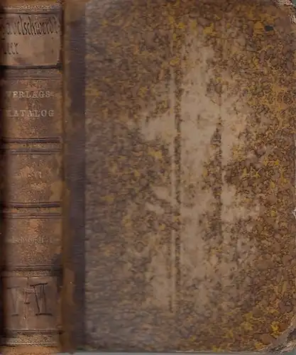 Gesamt Verlags Katalog: Gesammt Verlags Katalog des Deutschen Buchhandels. Band V. Habelschwerdt   Husum i. Schleswig. H. Buch  und Kunst Katalog. Ein Bild.. 