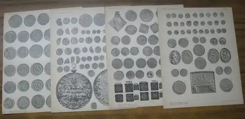 Blätter für Münzfreunde.   E. G. Gersdorf (Begründer).   H. Buchenau (Hrsg. Ab 1899).   Julius Erbstein (Hrsg. Bis 1897): Blätter für.. 