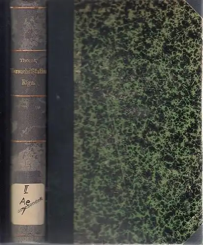 Thoms, George: Die landwirtschaftlich-chemische Versuchs- und Samen-Controllstation am Polytechnikum zu Riga. Heft IX. Bericht über die Tätigkeit der Versuchsstation in den Jahren 1893 / 1894...