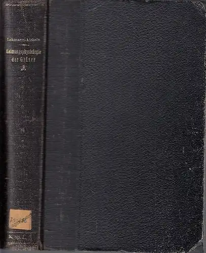 Lehmann, Ernst und Aichele, Fritz: Keimungsphysiologie der Gräser (Gramineen) : Eine Lebensgeschichte des reifenden, ruhenden und keimenden Grassamens. 